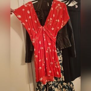Nordstrom Lush Floral Mini Dress